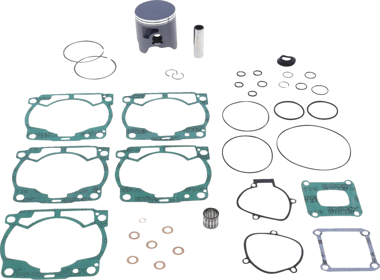Athena Piston Kit with Gaskets for 2-Strokes