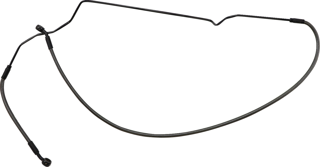 Magnum Shielding Braided Front Brake Line