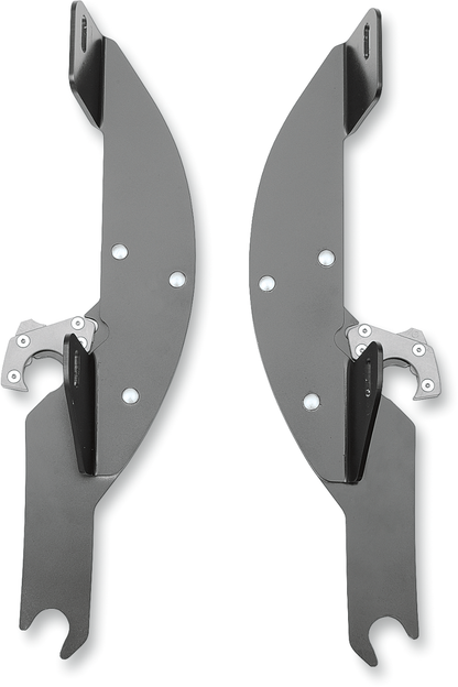 Memphis Shades Windshield Batwing Trigger-Lock Complete Mount Kit