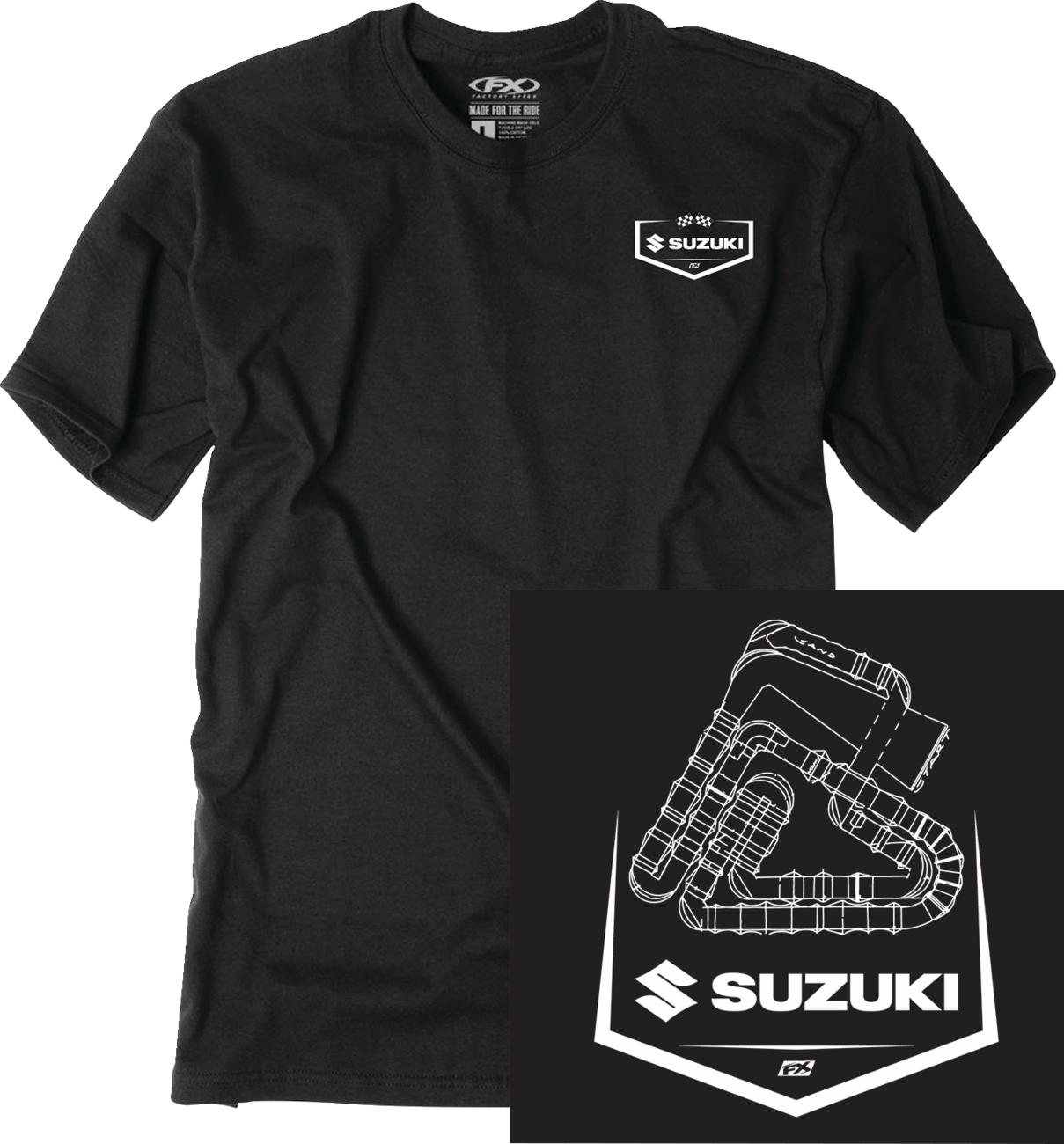 Factory Effex Suzuki Track T Shirt