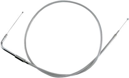 Drag Specialties Stainless Braided Throttle Cable