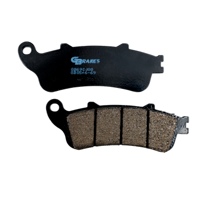 GBRAKES Brake Pads Semi Metallic