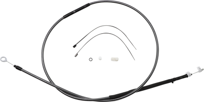 Magnum Shielding High-Efficiency Polished KARBONFIBR Clutch Cable