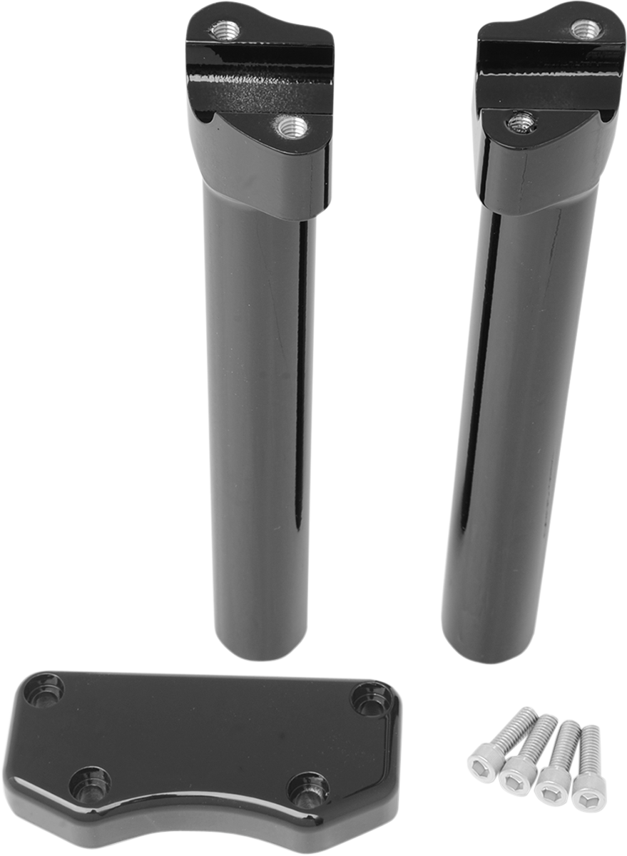 Drag Specialties Handlebar Riser & Top Clamp Kit
