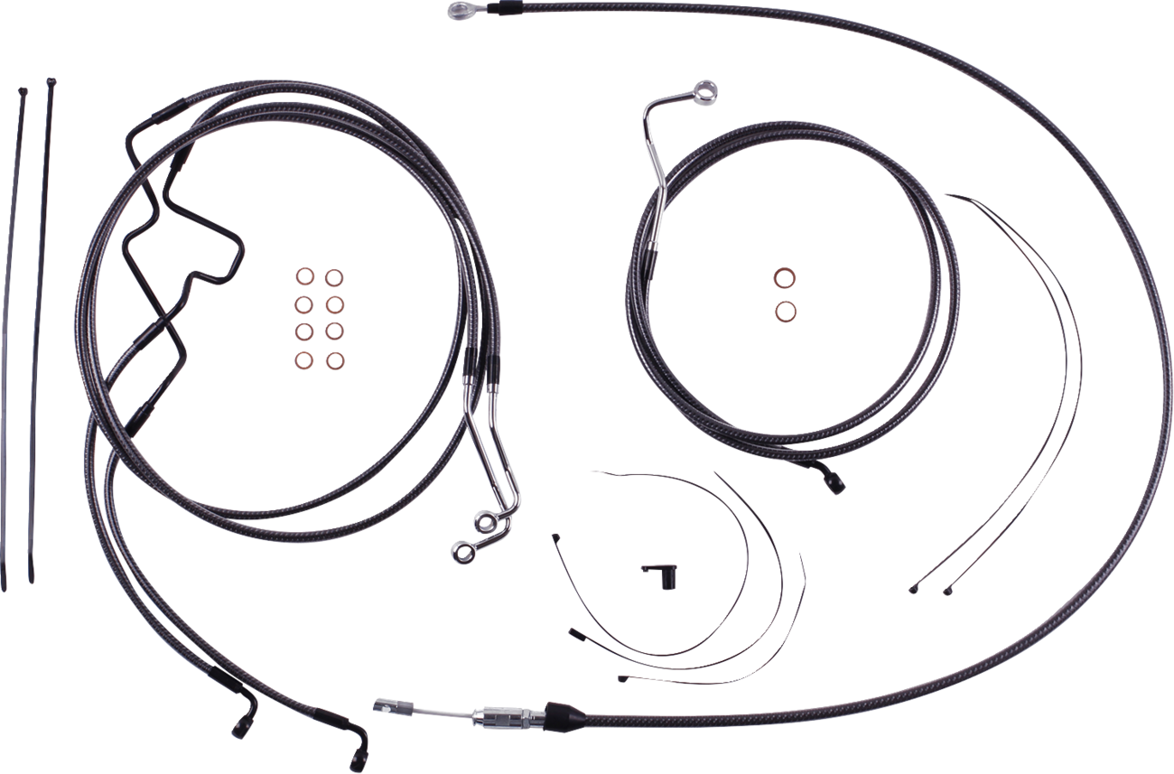 Magnum Shielding KARBONFIBR Designer Handlebar Installation Kit