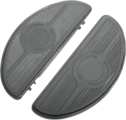 Drag Specialties Vintage Half-moon Style Floorboards