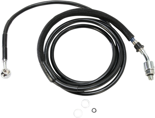Drag Specialties Stainless Steel Hydraulic Clutch Line