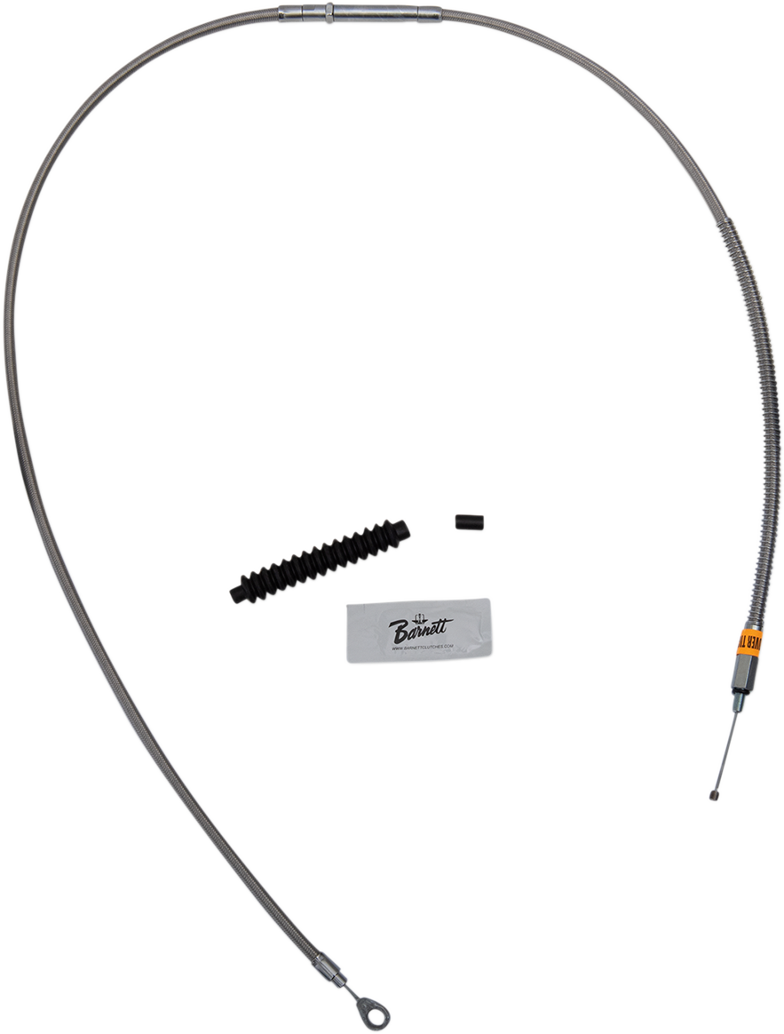 Barnett High-Efficiency Stainless Steel Clutch Cable for Harley-Davidson