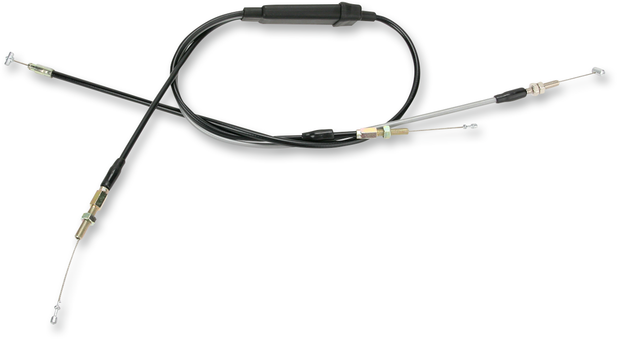 Parts Unlimited Black Vinyl Throttle Cable