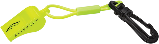 Slippery Whistle with Black Snap Hook