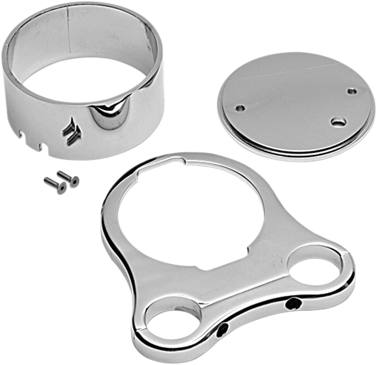 Drag Specialties 1.25" T-Bar Single Gauge Mount