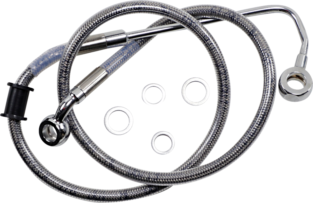 Drag Specialties Stainless Steel Brake Line Kit