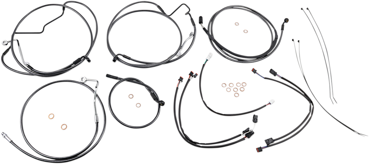 Magnum Shielding Black Pearl Designer Handlebar Installation Kit