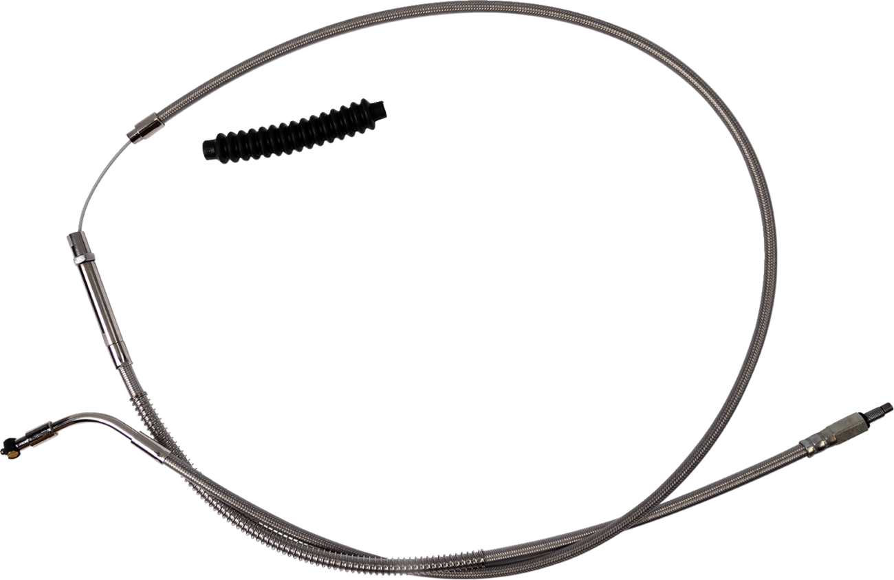 Barnett High-Efficiency Stainless Steel Clutch Cable for Harley-Davidson
