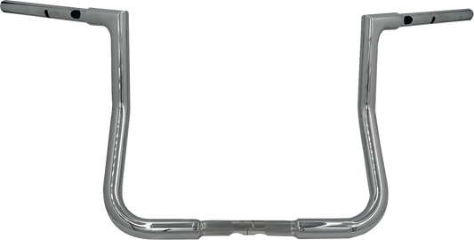 Fat Baggers Inc. 1-1/4" EZ Install Flat Top Handlebar - Reduced Reach