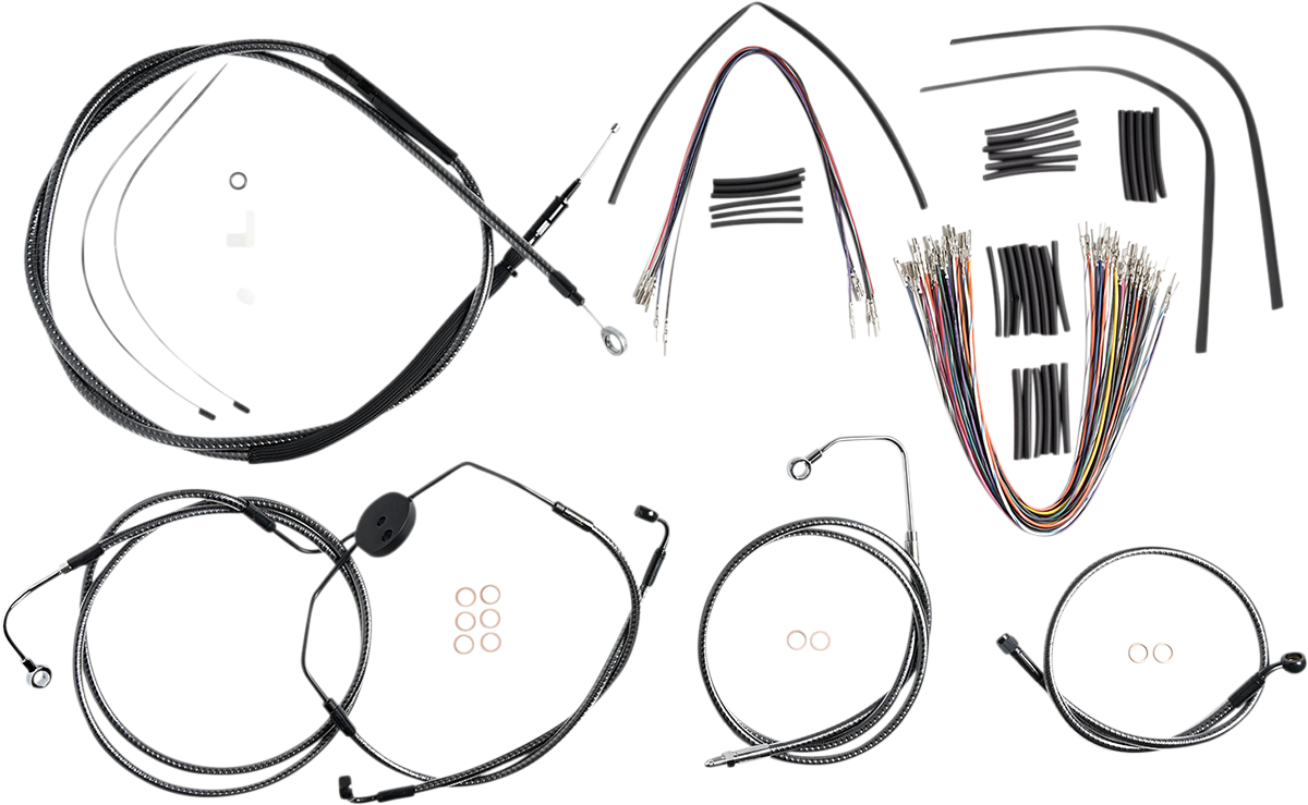 Magnum Shielding KARBONFIBR Designer Handlebar Installation Kit