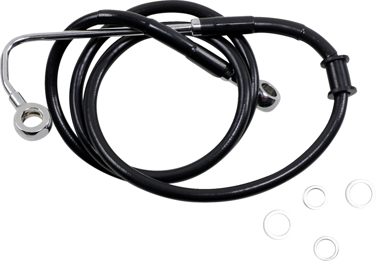 Drag Specialties Extended Length Stainless Steel Brake Line
