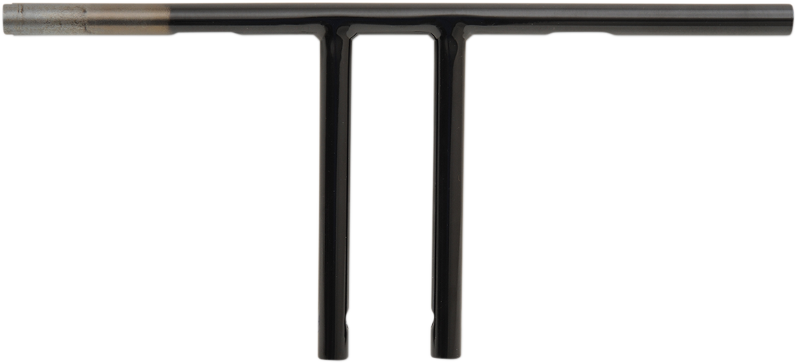 Drag Specialties 1" T-Bar - Dimpled - Curved