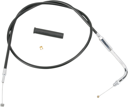 Drag Specialties Black Vinyl Throttle Cable
