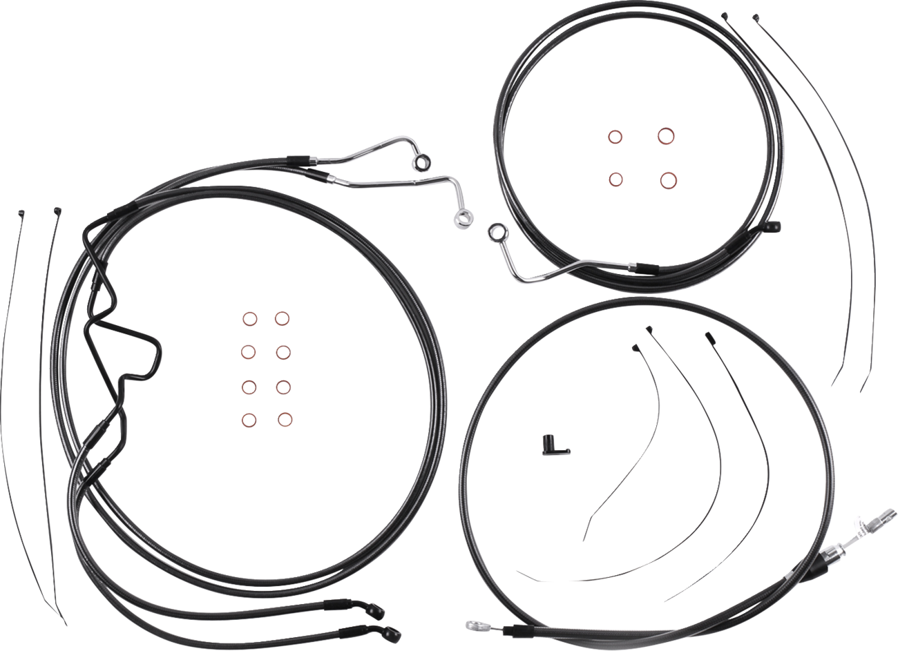Magnum Shielding Black Pearl Designer Handlebar Installation Kit