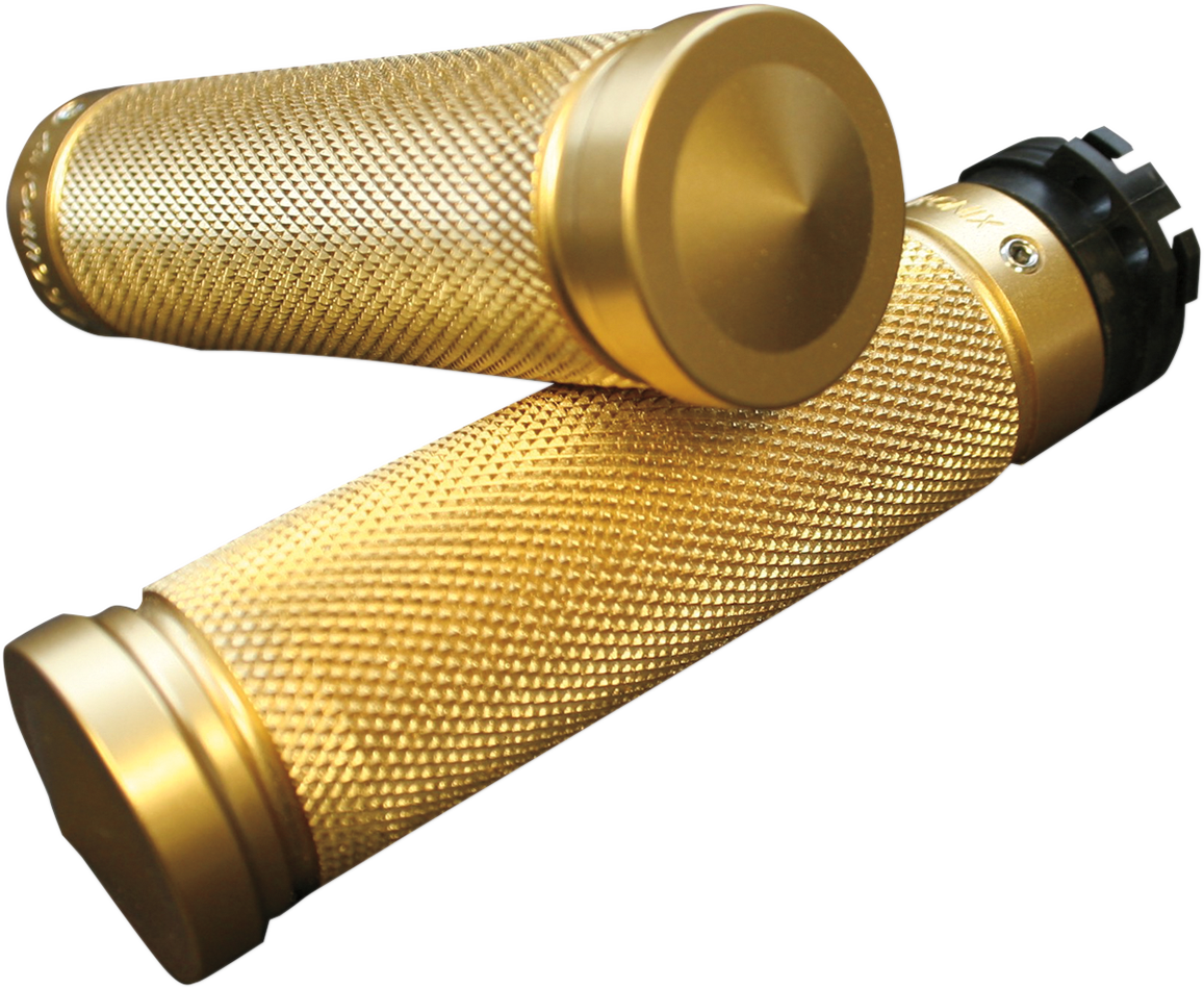 Accutronix Brass Knurled Custom Grips