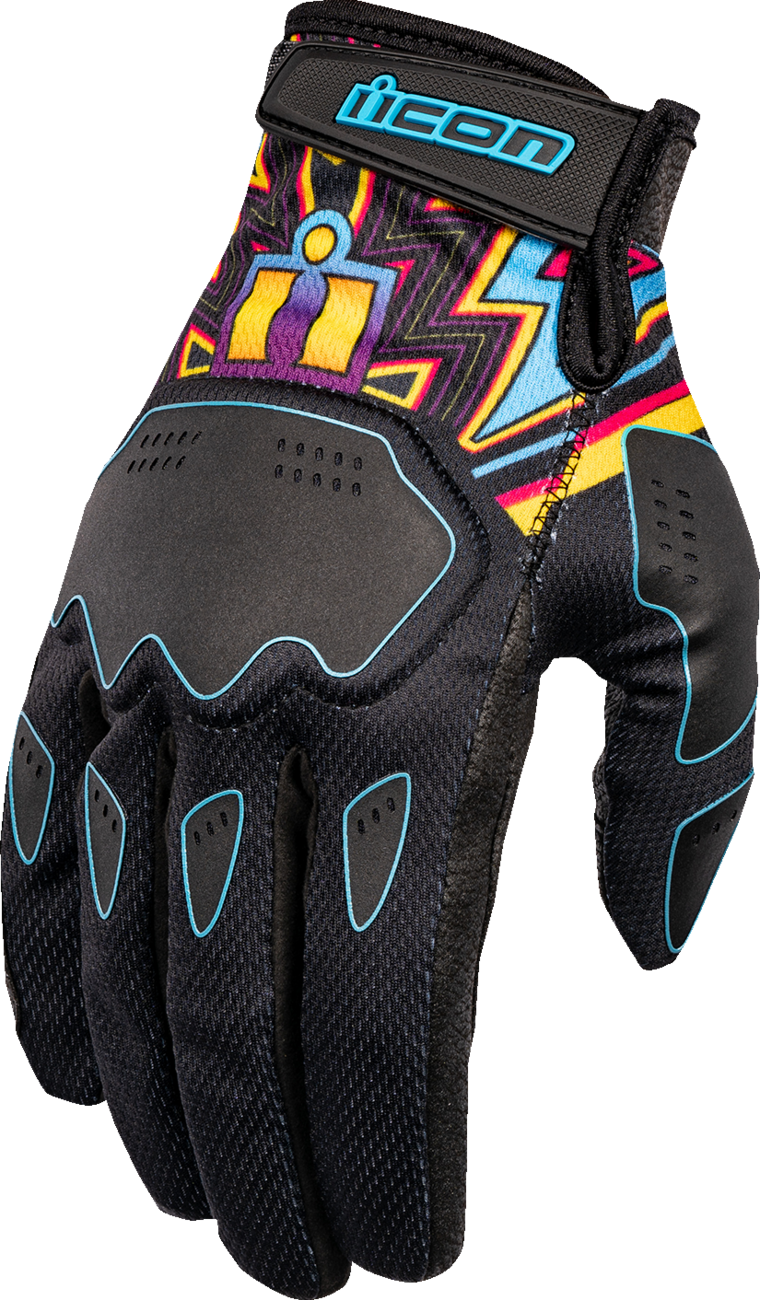 ICON Hooligan Lucky Lid Gloves