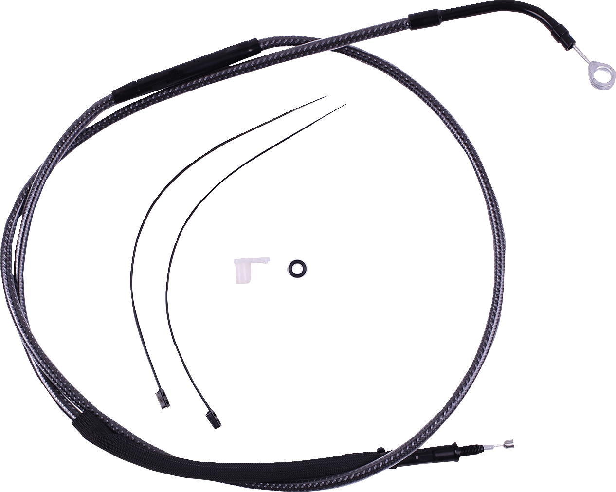 Magnum Shielding High-Efficiency Polished KARBONFIBR Clutch Cable