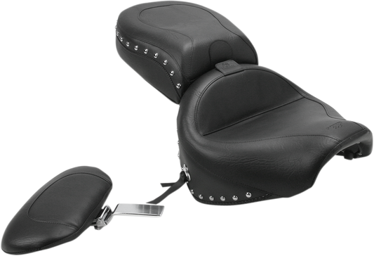 Mustange Wide Touring Seat with Driver Backrest