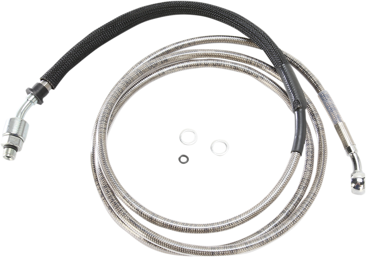 Drag Specialties Stainless Steel Hydraulic Clutch Line