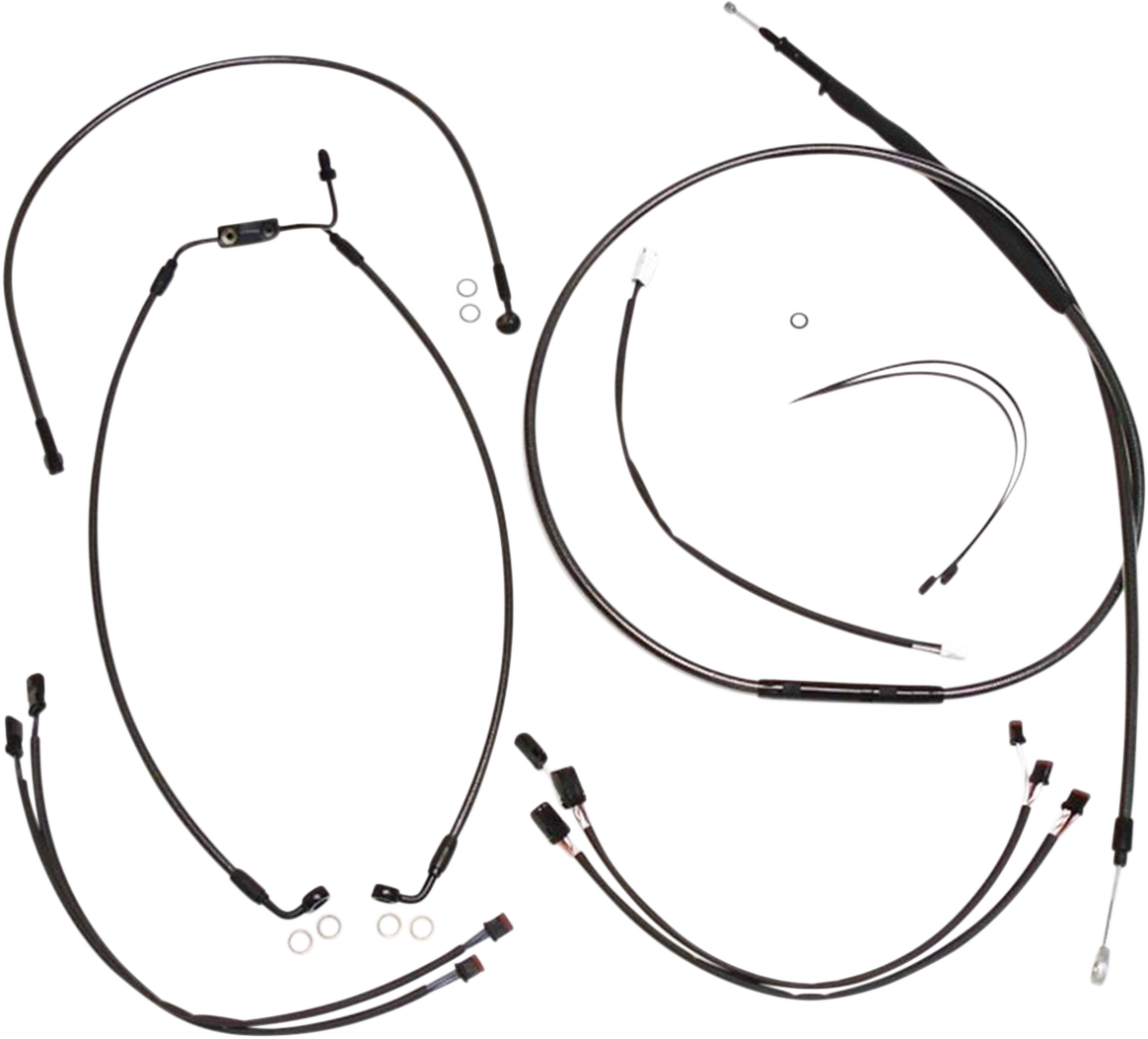 Magnum Shielding Black Pearl Designer Handlebar Installation Kit