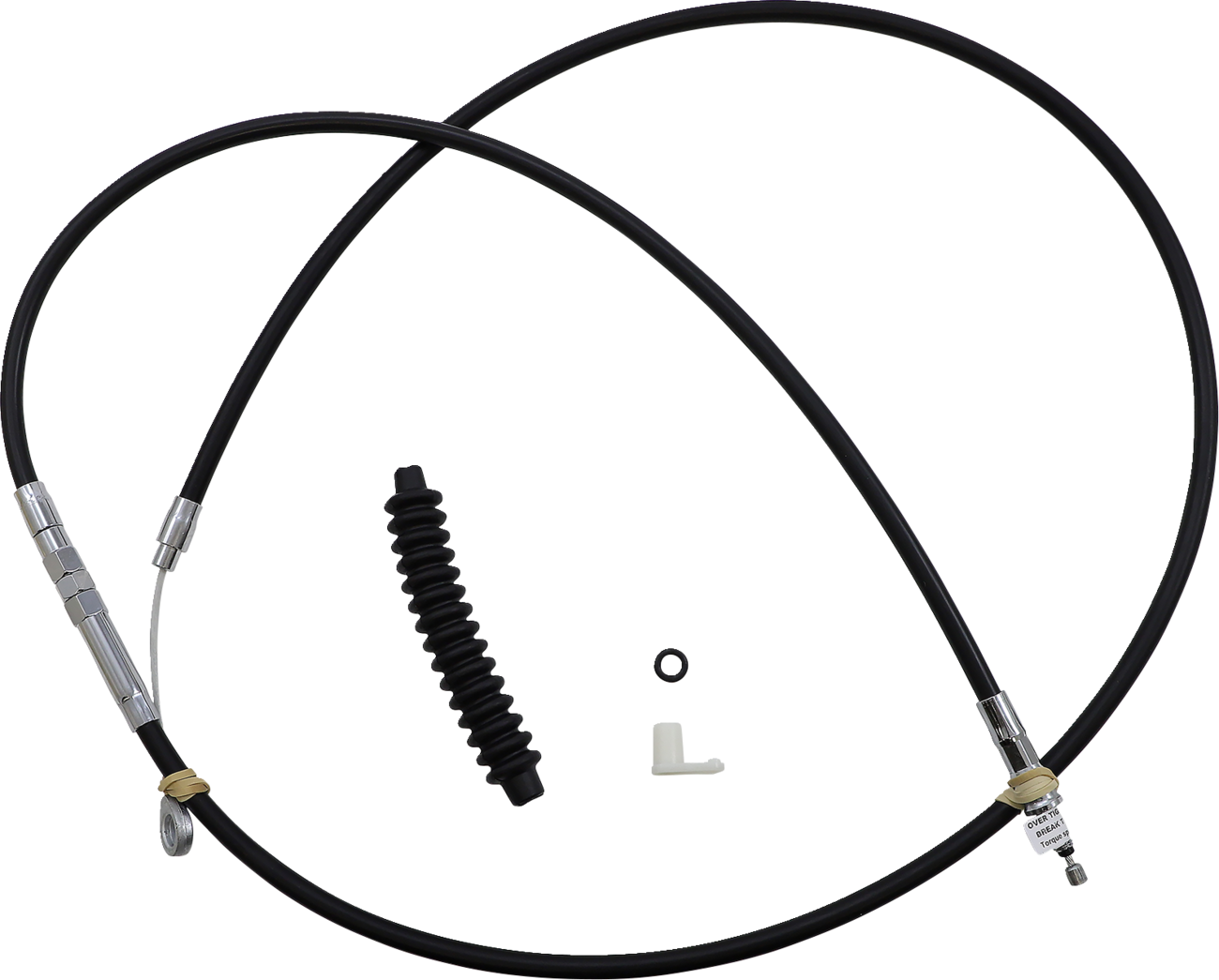 High-Efficiency Black Vinyl Clutch Cable