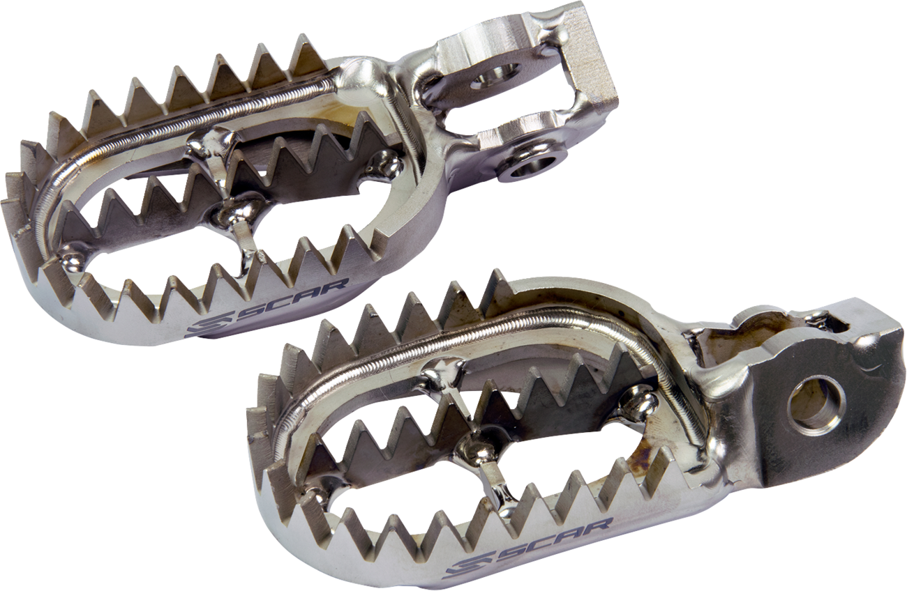 Scar Racing Titanium Foot Pegs