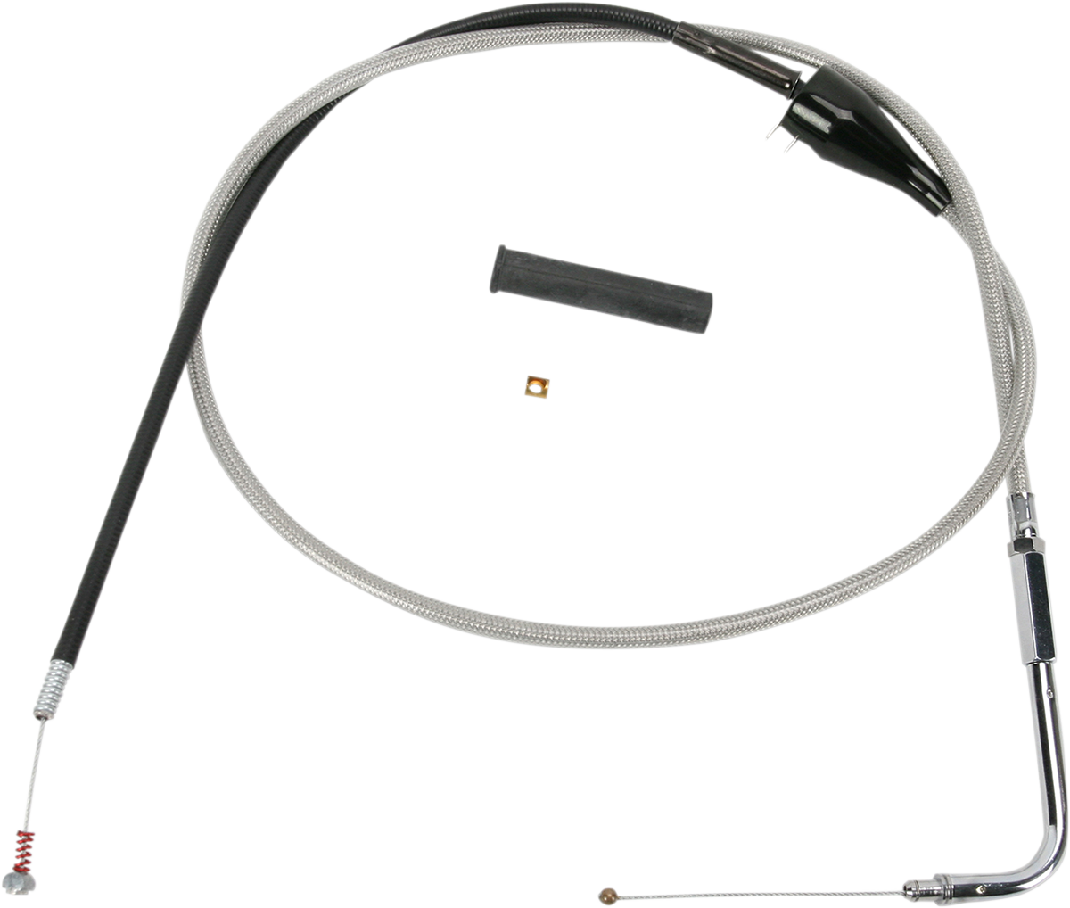 Drag Specialties Stainless Braided Idle Cable Cruise