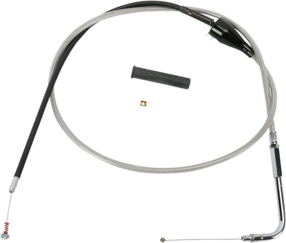 Drag Specialties Stainless Braided Idle Cable Cruise