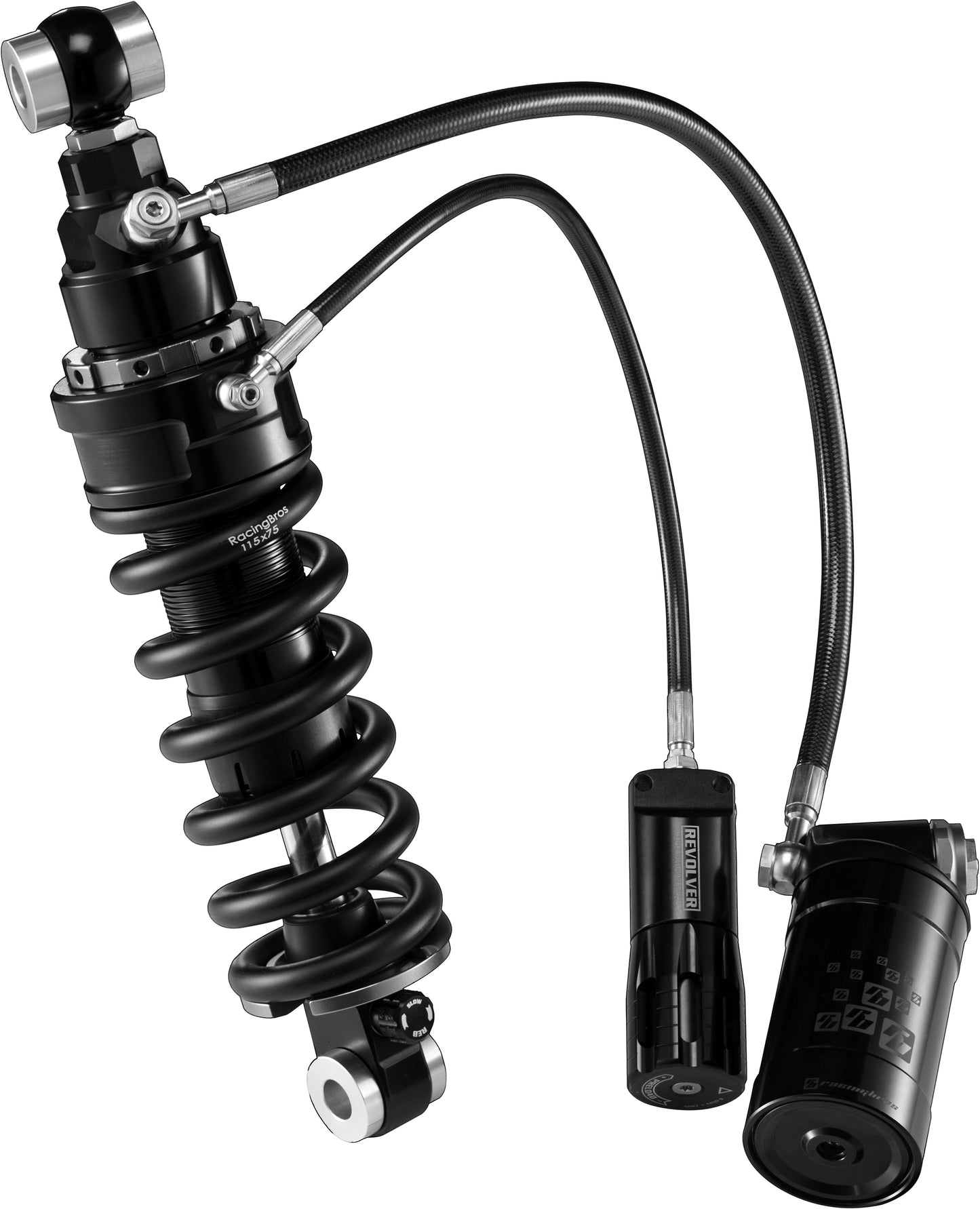 Harddrive Remote Reservoir HLR M8 Softail Shock