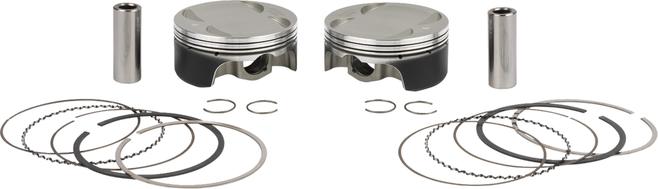 Wossner Piston Kit Anodize Crown