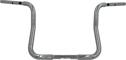 Fat Baggers Inc. 1-1/4" EZ Install Round Top Handlebar - Reduced Reach