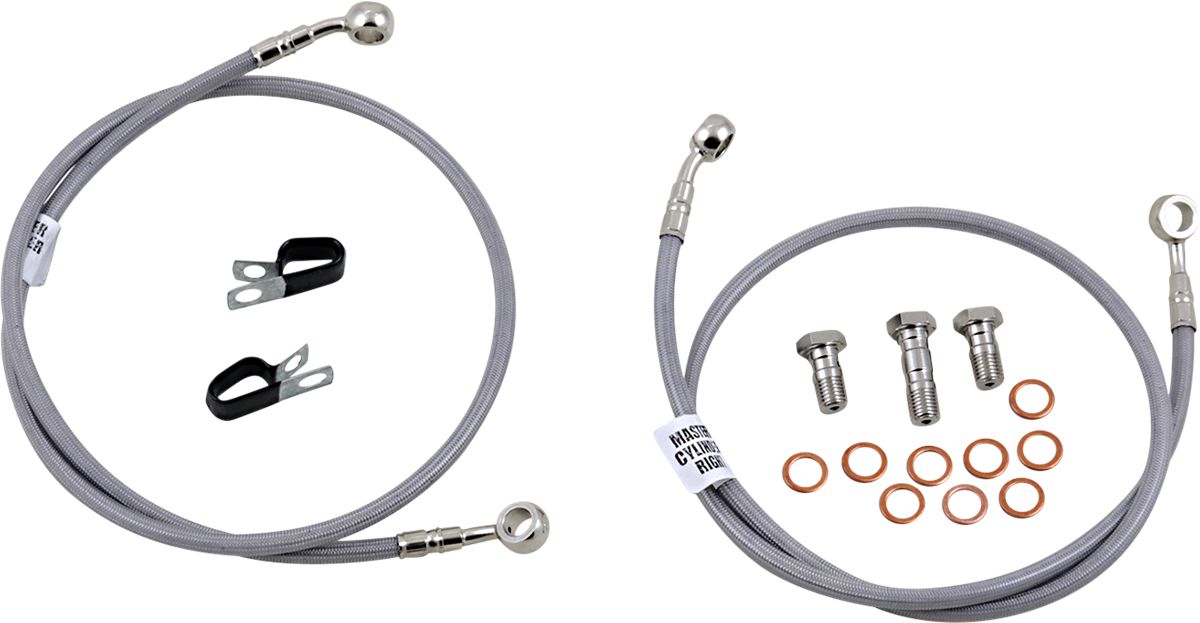 GBrakes Stainless Steel Brake Line Kit