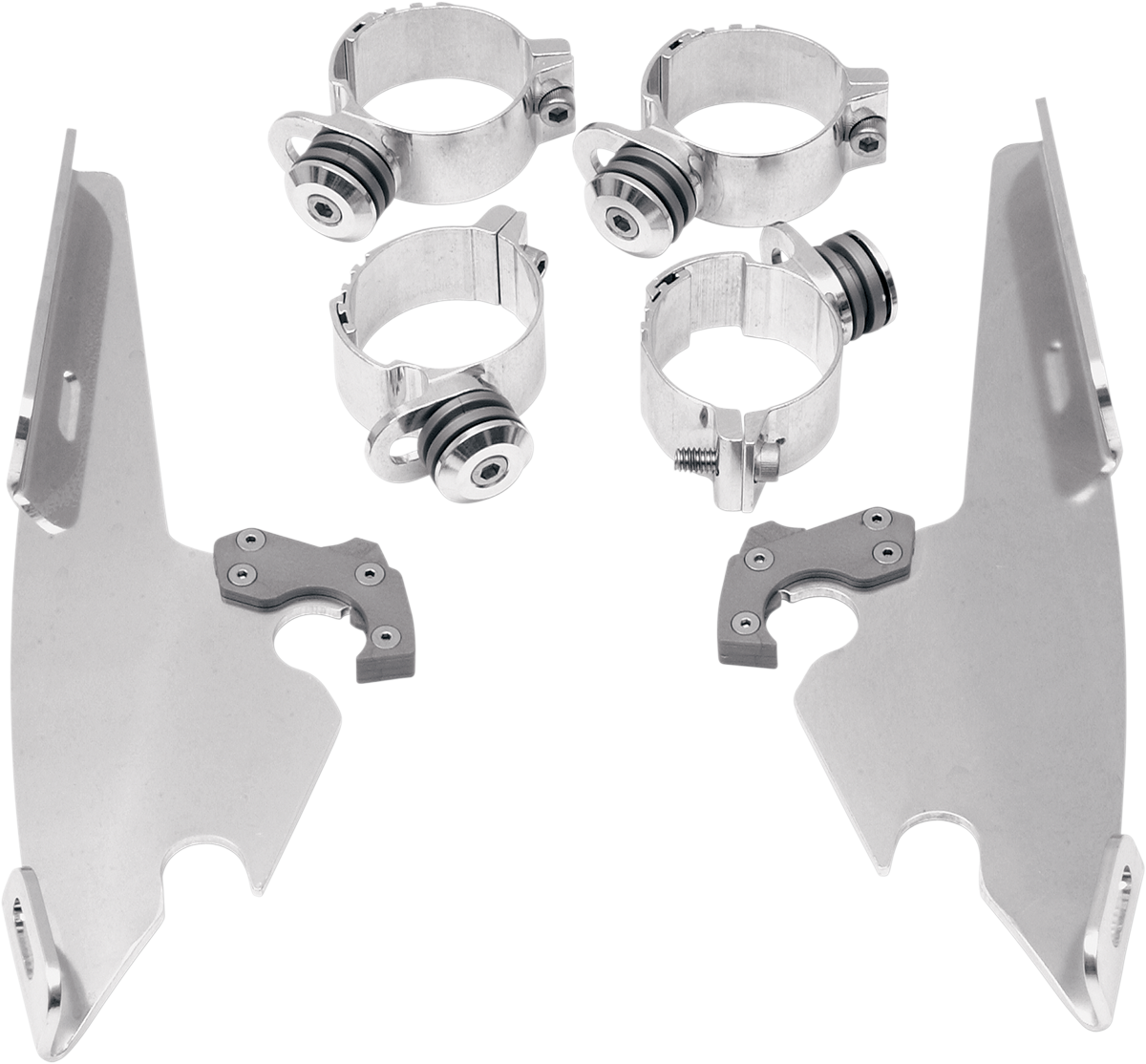 Memphis Shades Fats/Slim Windshield Trigger Lock Complete Mount Kit