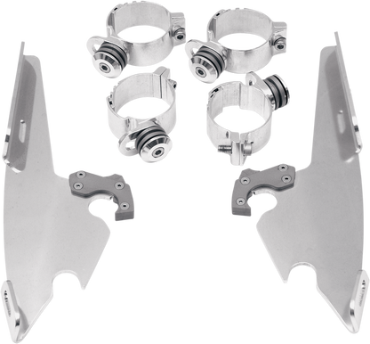 Memphis Shades Fats/Slim Windshield Trigger Lock Complete Mount Kit