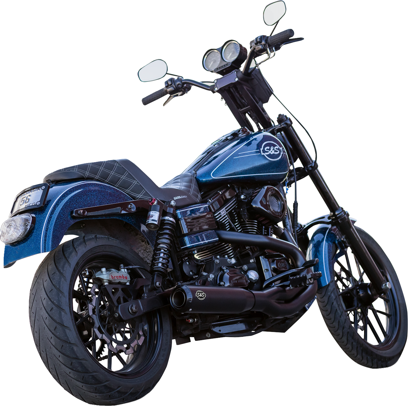 S&S Cycle 2-into-1 Qualifier Exhaust System