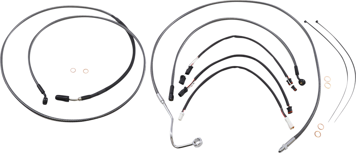 Magnum Shielding KARBONFIBR Designer Handlebar Installation Kit