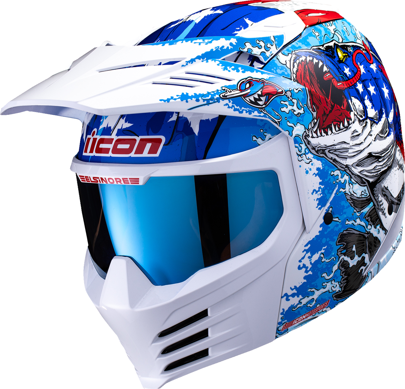ICON Elsinore American Basstard Helmet
