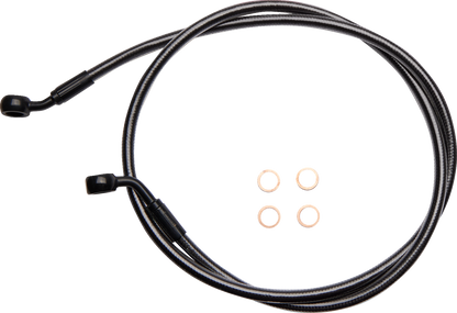 Magnum Shielding E-Z Align Braided Single Disc Front Brake Line