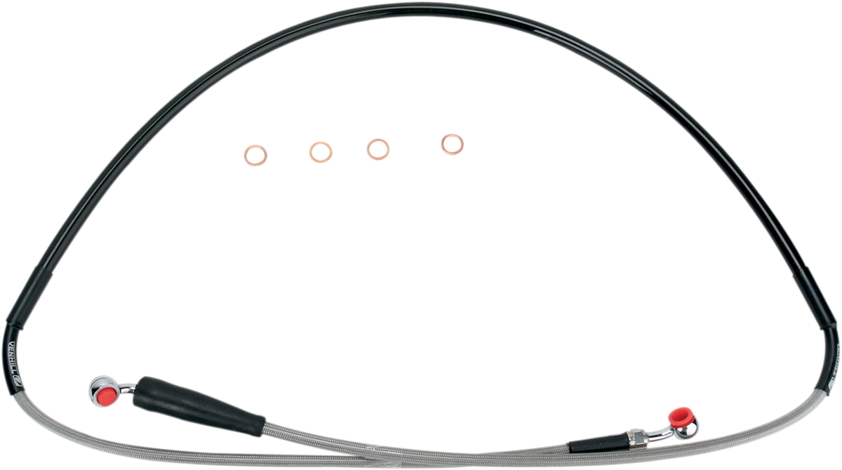 Moose Offroad Stainless Steel Braided Brake Line