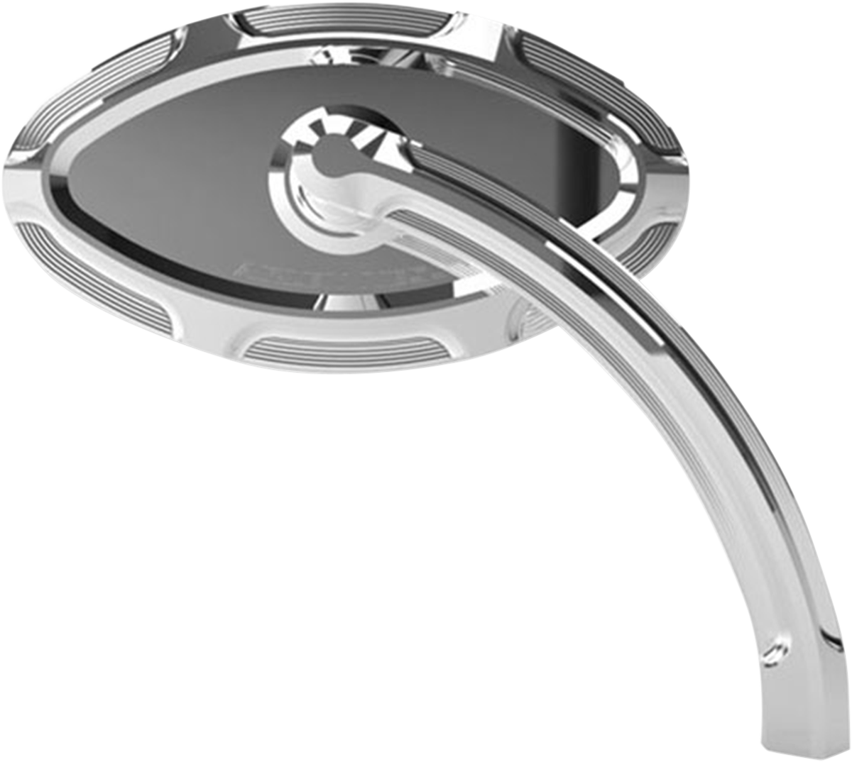 Arlen Ness Beveled Short Stem Cat Eye Mirror