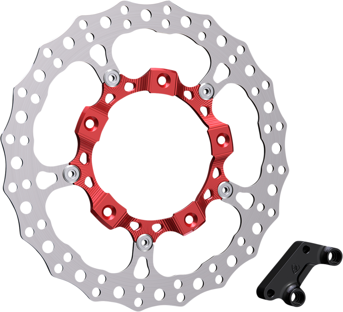 Arlen Ness Big Brake 14" Full Floating Brake Rotor Kit