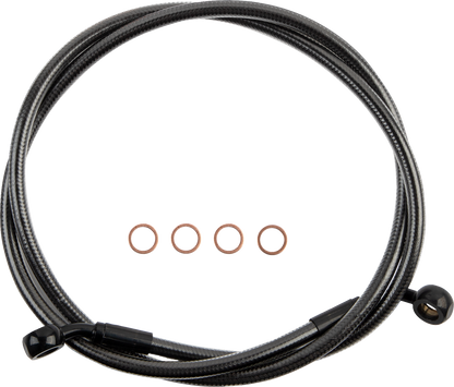 Magnum Shielding E-Z Align Braided Single Disc Front Brake Line