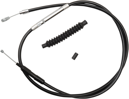 LA Choppers Black Vinyl Clutch Cable