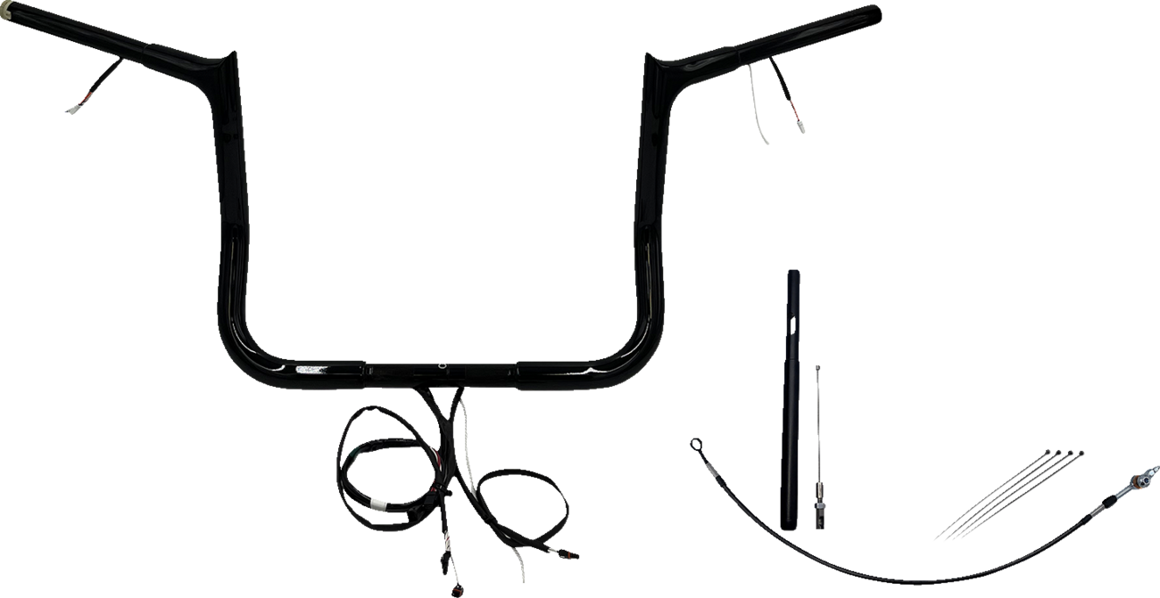 Fat Baggers Inc. EZ Install Wired 1-1/2" Flat Top Handlebar Kit